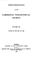 Cover of: Proceedings of the Cambridge Philosophical Society