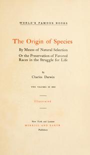 the origin of species by natural selection