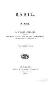 Cover of: Basil: A Novel by Wilkie Collins