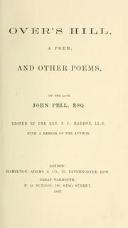 Cover of: Over's Hill by John Pell