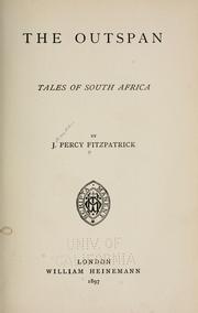 Cover of: The outspan; tales of South Africa