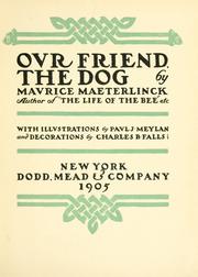 Cover of: Ovr friend the dog
