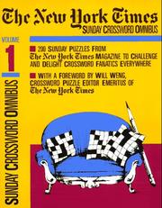 Cover of: New York Times Sunday Crossword Omnibus, Volume 1 (NY Times) | Will Weng