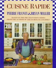Cover of: Cuisine rapide by Pierre Franey