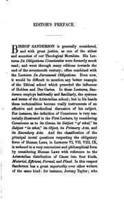 Cover of: De Obligatione Conscientiæ: Prælectiones Decem Oxonii in Schola Theologica