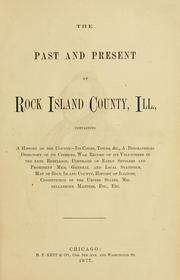 Cover of: Past and present of Rock Island County, Ill. by 