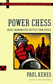 Cover of: Power chess: great grandmaster battles from Russia