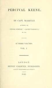 Cover of: Percival Keene. by Frederick Marryat