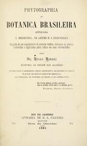 Cover of: Phytographia by A. J. de Mello Moraes
