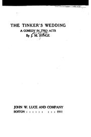 Cover of: The Tinker's Wedding