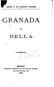 Cover of: Granada la bella