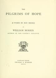 Cover of: pilgrims of hope: a poem in XII books
