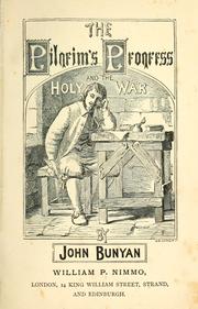 Cover of: The pilgrim's progress by John Bunyan