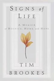 Cover of: Signs of life: a memoir of dying and discovery