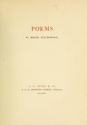 Cover of: Poems