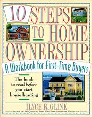 10 steps to home ownership by Ilyce R. Glink