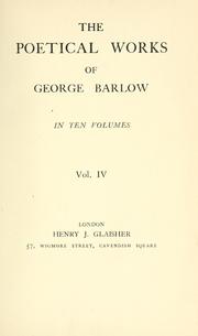 Cover of: The poetical works.