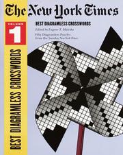 Cover of: The New York Times Best Diagramless Crosswords