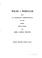 Cover of: Wilde V. Whistler: Being an Acrimonious Correspondence on Art Between Oscar ...