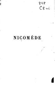 Cover of: Nicomède: tragédie