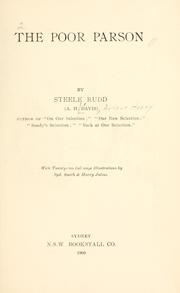 Cover of: The poor parson by Steele Rudd