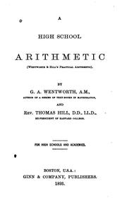 Cover of: A high school arithmetic