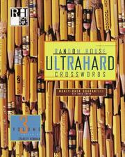 Cover of: Random House Ultrahard Crosswords, Volume 3 (Stan Newman)