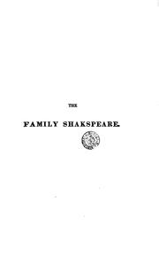 Cover of: The Family Shakespeare by William Shakespeare