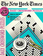 Cover of: The New York Times Daily Crossword Puzzles, Volume 42 (NY Times)