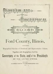 Cover of: Portrait and biographical record of Ford County, Illinois by 