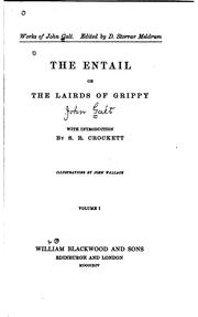 Cover of: The Entail: Or, The Lairds of Grippy by John Galt