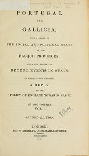 Cover of: Portugal and Galicia by Henry John George Herbert Earl of Carnarvon