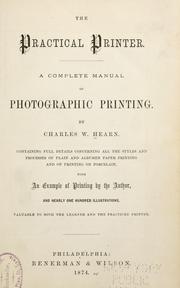 Cover of: The practical printer by Charles W. Hearn