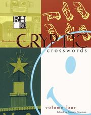 Cover of: Random House Cryptic Crosswords, vol. 4 (RH Crosswords)