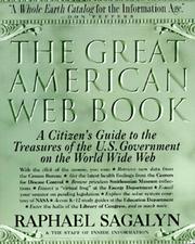 Cover of: The great American Web book: a citizen's guide to the treasures of the U.S. government on the World Wide Web