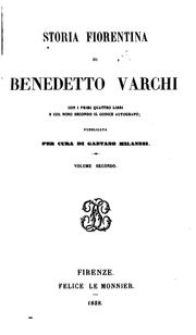 Cover of: Storia fiorentina