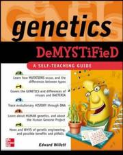 Cover of: Genetics Demystified | Edward Willett