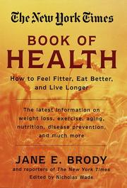 Cover of: The New York Times book of health by Jane E. Brody