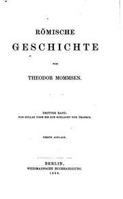 Cover of: Römische Geschichte