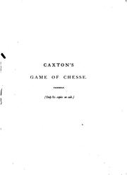Cover of: The Game of Chesse