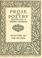 Cover of: Prose and poetry from the works of Henry Newbolt
