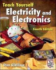 Cover of: Teach Yourself Electricity and Electronics, Fourth Edition (Teach Yourself) by Stan Gibilisco