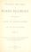 Cover of: Public record of Perry Belmont, a member of the House of representatives in the 47th, 48th, 49th, 50th Congress ...