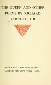 Cover of: The queen by Richard Garnett