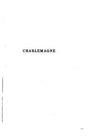 Cover of: Charlemagne: An Anglo-Norman Poem of the Twelfth Century