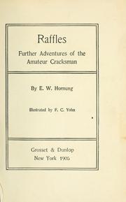 Cover of: Raffles by E. W. Hornung
