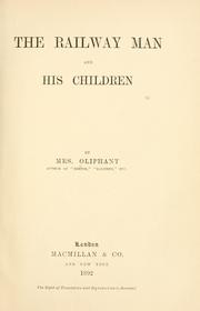 Cover of: The railway man and his children