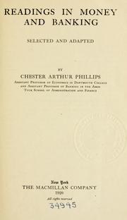 Readings in money and banking
