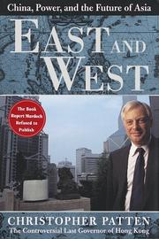 Cover of: East and west