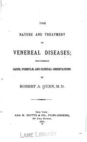 Cover of: The Nature and treatment of venereal diseases